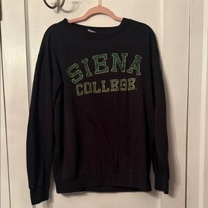 Siena College Black Sweater